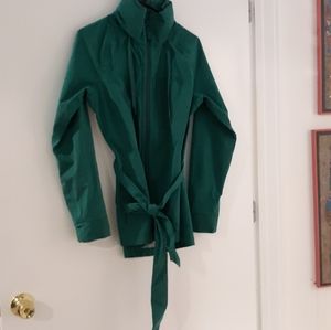 Prana jacket ties at the waist